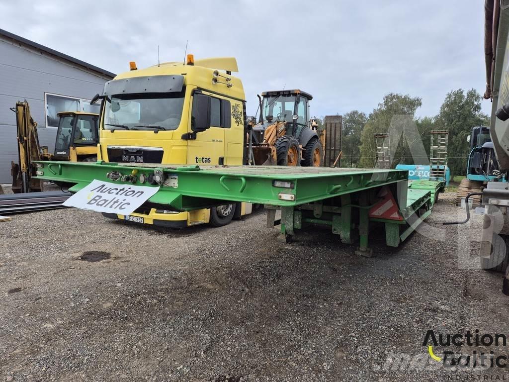 SM Trailer Semi remorque à rideaux coulissants (PLSC)