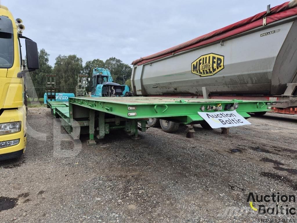 SM Trailer Semi remorque à rideaux coulissants (PLSC)