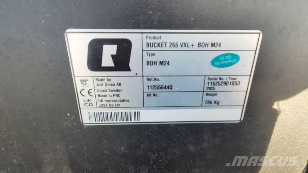 Quicke VXL+ 265 Accessoires chargeur frontal