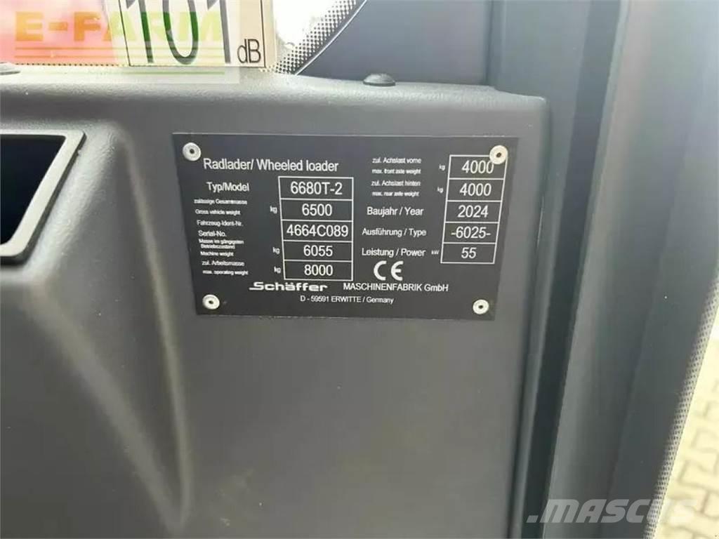 Schäffer 6680 t-2 Mini pelle < 7t