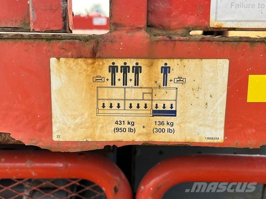 SkyJack SJ6826RT Nacelle ciseaux