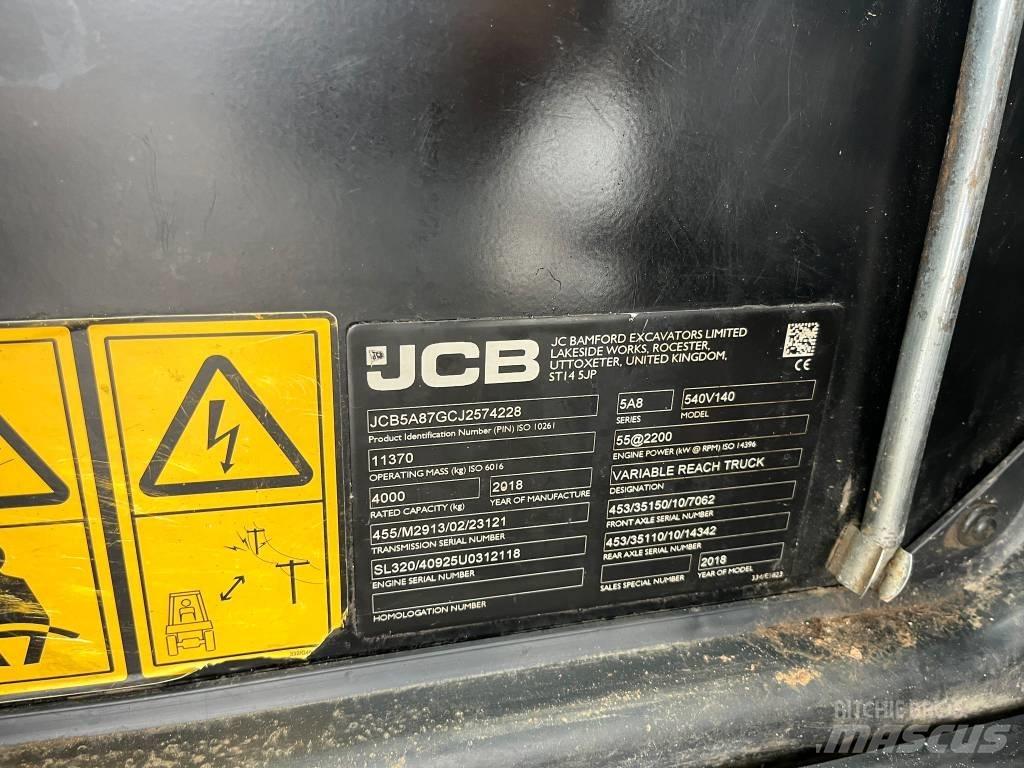 JCB 540-140 Chariot télescopique
