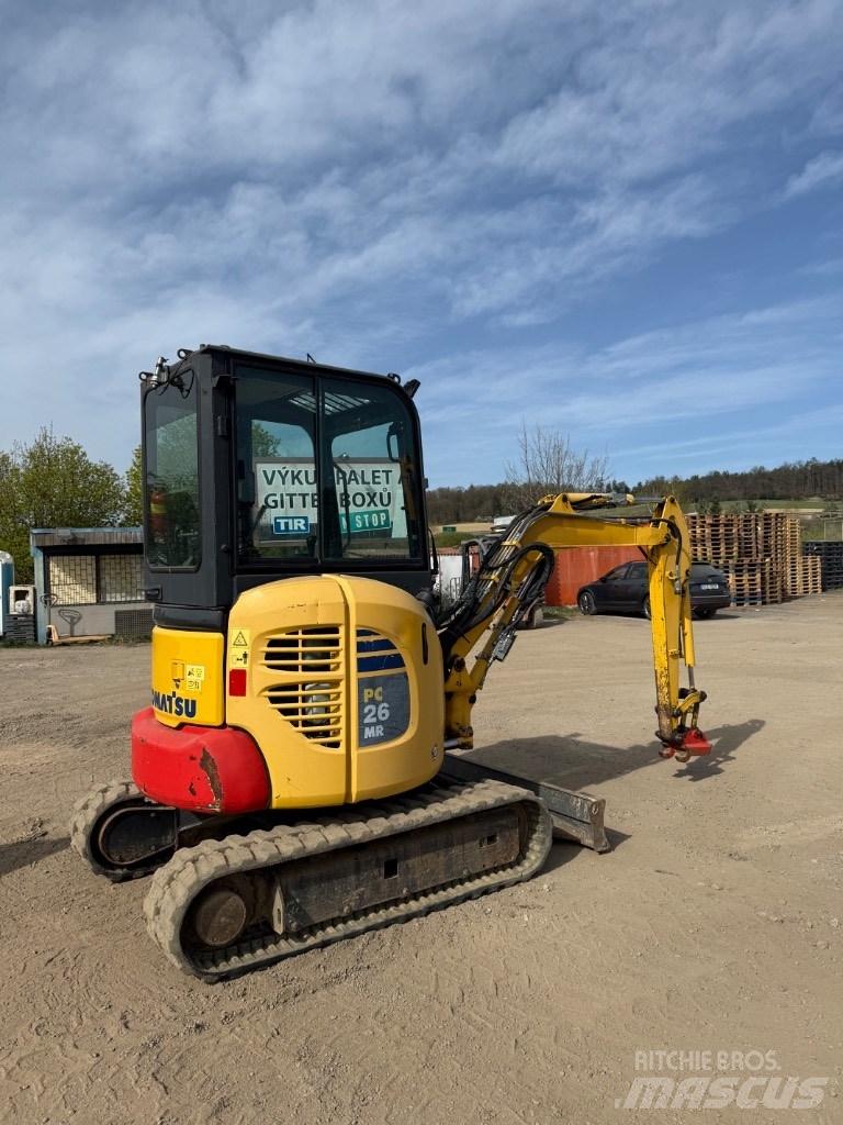 Komatsu PC 26 MR Mini pelle < 7t