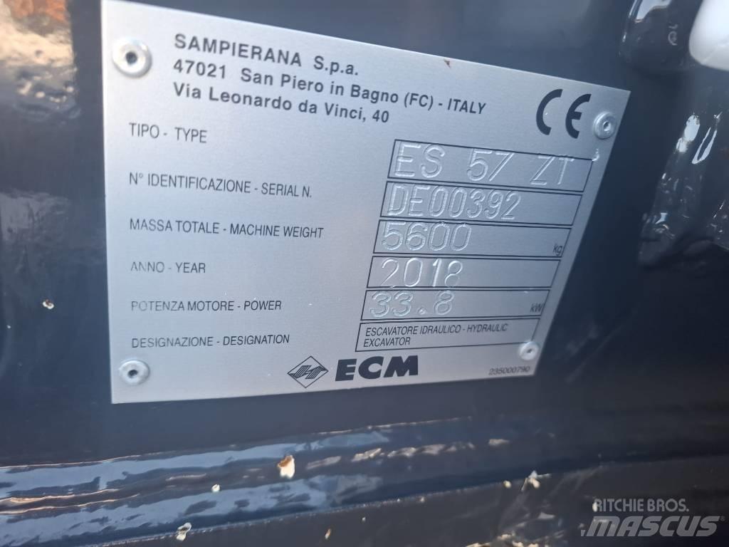 ECM ES 57 ZT Mini pelle < 7t