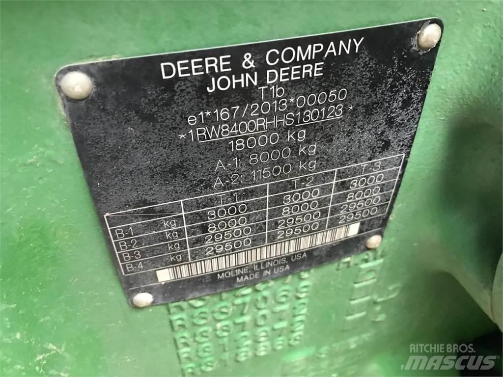 John Deere 8400R Tracteur