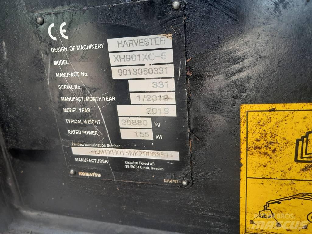 Komatsu 901 XC Abatteuse