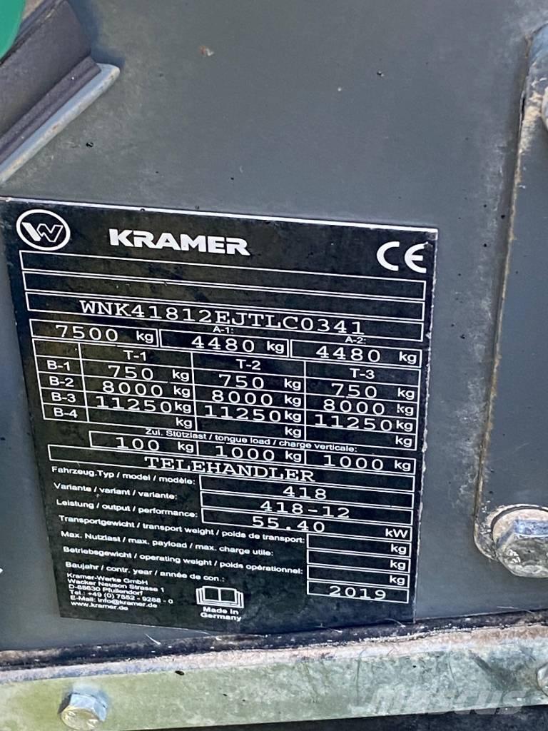 Kramer KT 276 Télescopique agricole