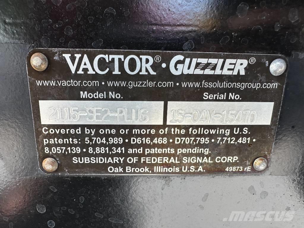 International 7600 Camion aspirateur, Hydrocureur