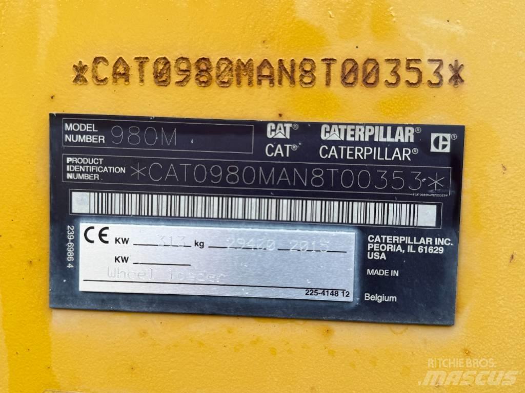 CAT 980 M Chargeuse sur pneus