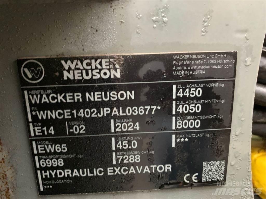 Wacker Neuson EW65 Pelle sur pneus