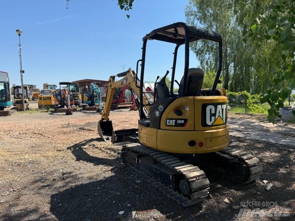 CAT 303 E CR Pelle sur chenilles