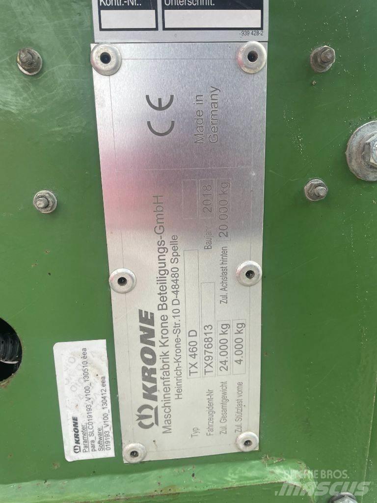 Krone TX 460 D Autre remorque agricole