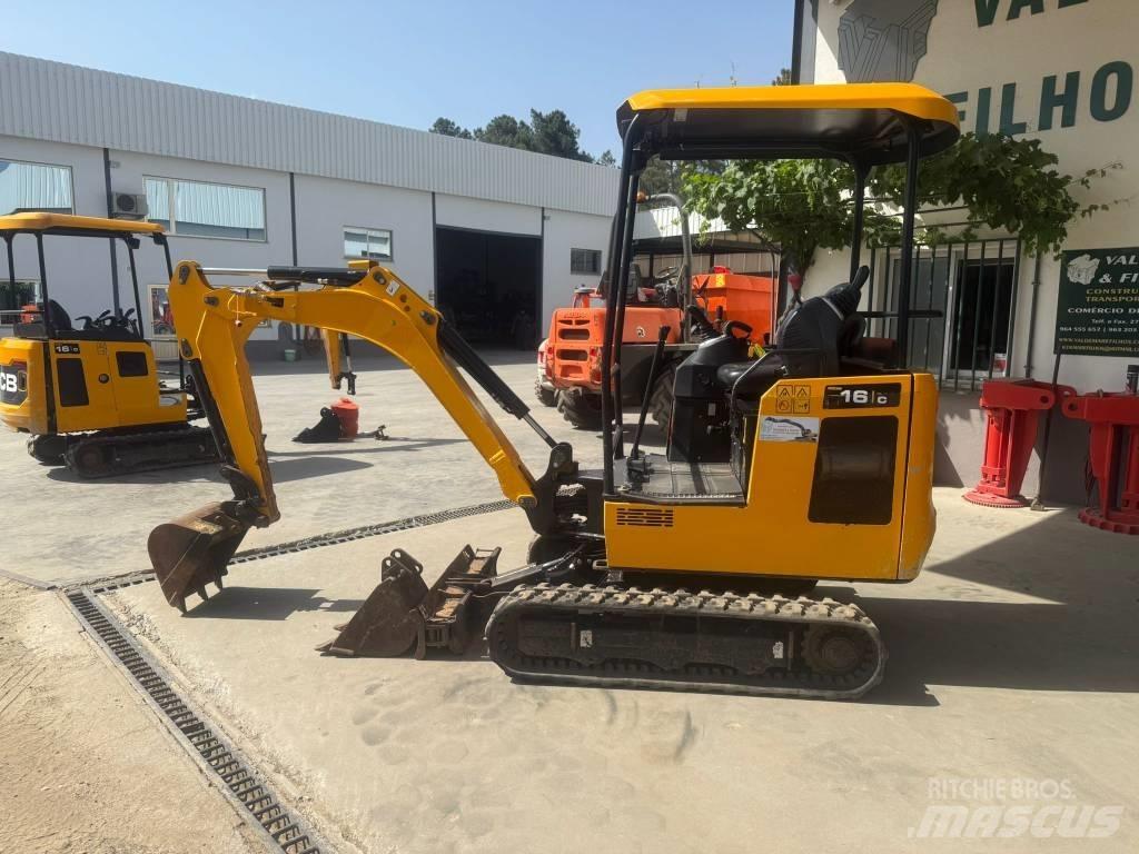 JCB 16 C-1, 740h Mini pelle < 7t