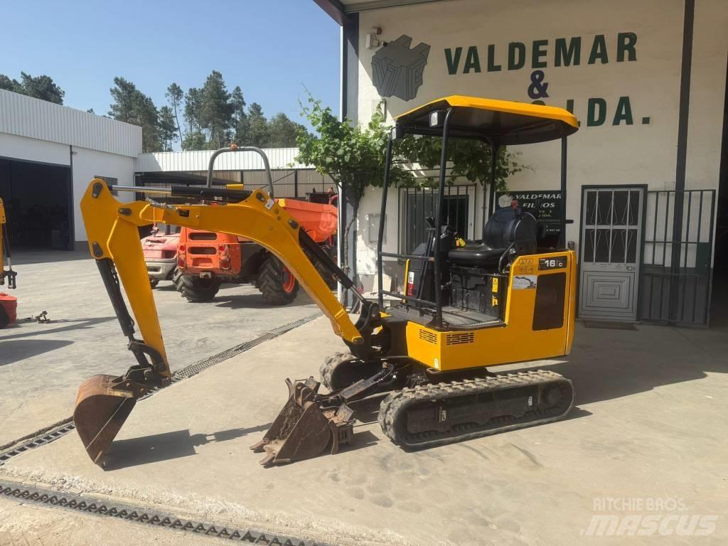 JCB 16 C-1, 740h Mini pelle < 7t