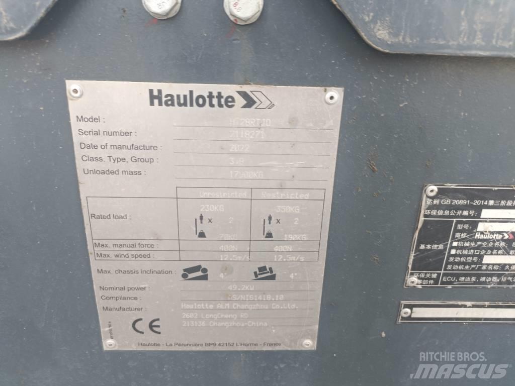 Haulotte HT28RTJO Nacelles télescopiques