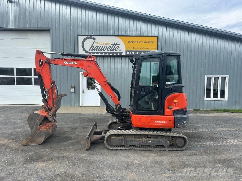 Kubota KX 033-4 Mini pelle < 7t