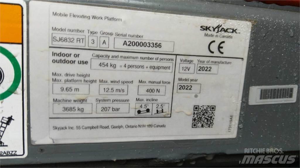 SkyJack 6832RT Nacelle ciseaux