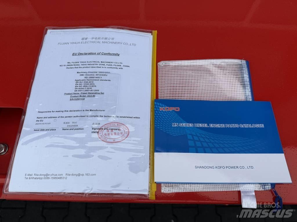 Ashita 80 KVA Générateurs diesel