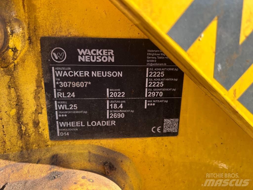 Wacker Neuson WL 25 Chargeuse sur pneus