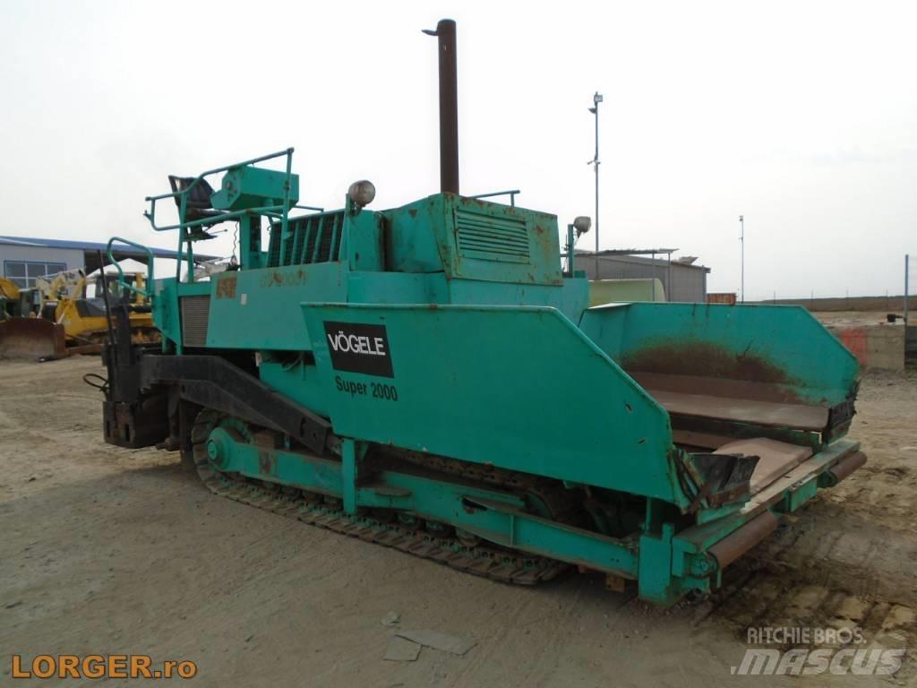 Vögele Super 2000 Finisseur