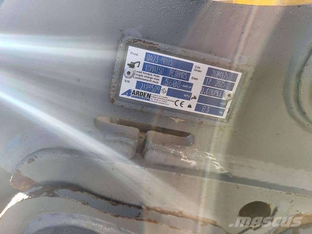 Komatsu PC80MR-5 Mini pelle 7t-12t