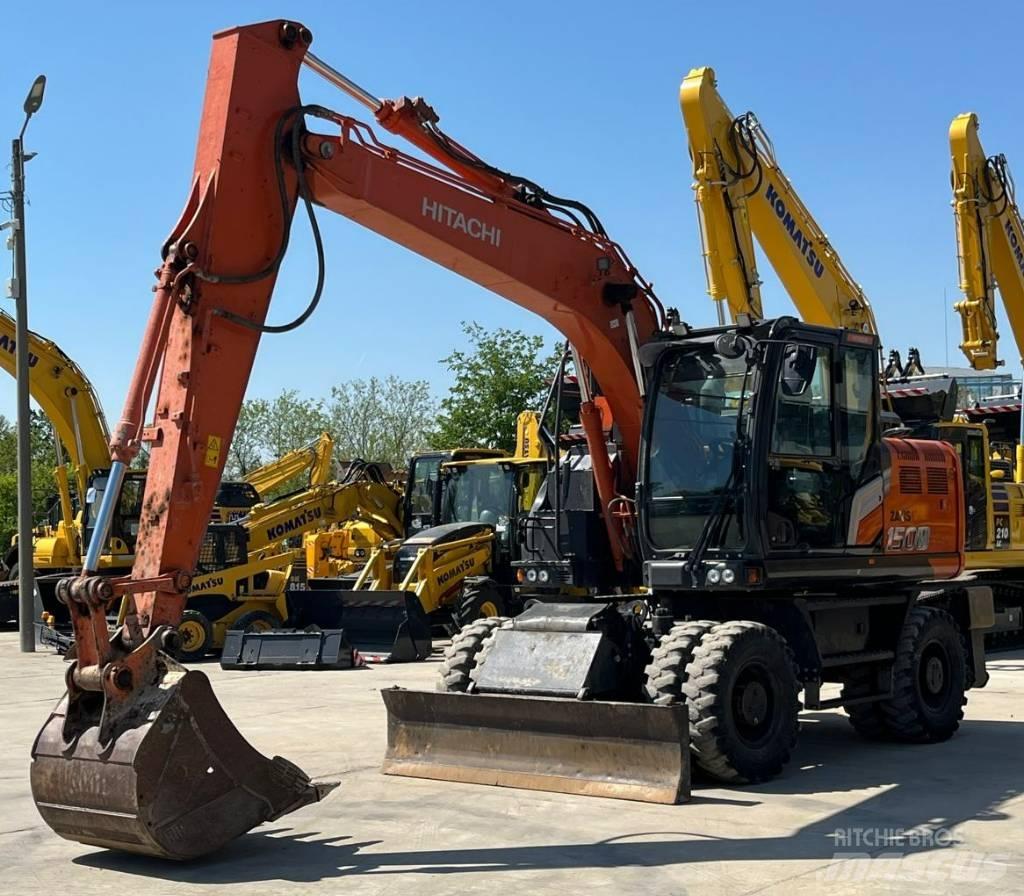 Hitachi ZX150W-7 Pelle sur pneus