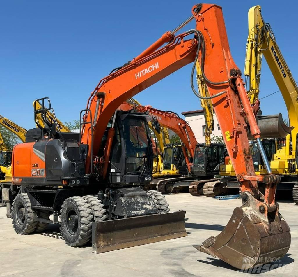 Hitachi ZX150W-7 Pelle sur pneus