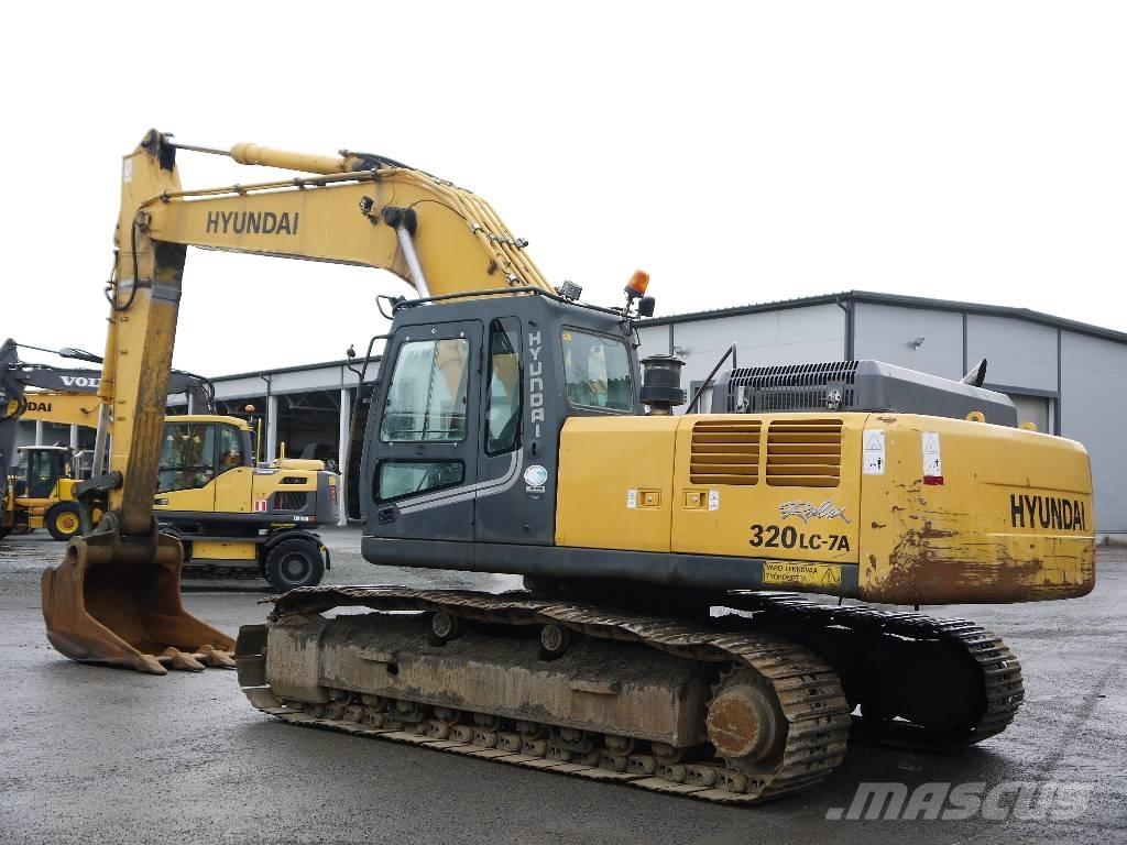 Hyundai R 320 LC-7A Pelle sur chenilles