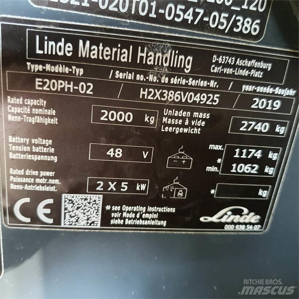 Linde E20PH Chariots élévateurs électriques