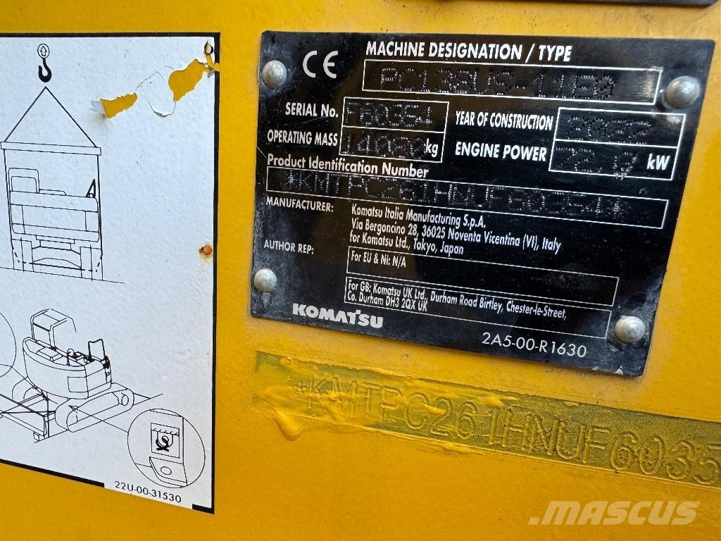 Komatsu PC 138 US-11 Pelle sur chenilles