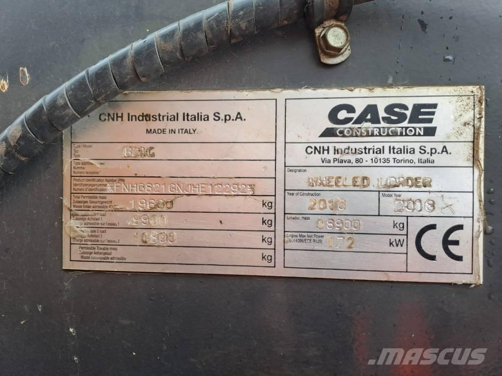 CASE 821 G Evolution Chargeuse sur pneus