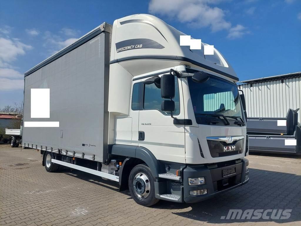 MAN TGL 8.220 Camion à rideaux coulissants (PLSC)