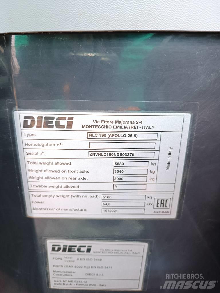 Dieci Apollo 26.6 Chariot télescopique