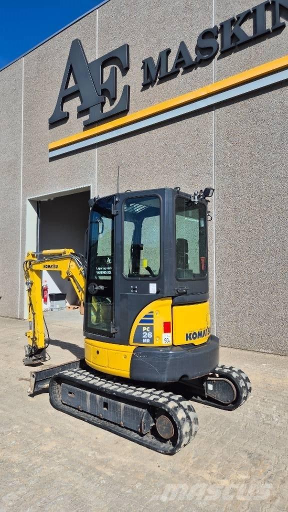 Komatsu PC 26 MR-3 Mini pelle < 7t