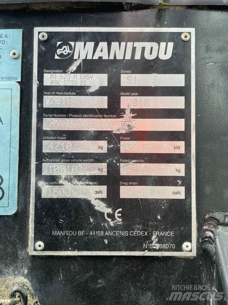 Manitou MT 625 H Chariot télescopique