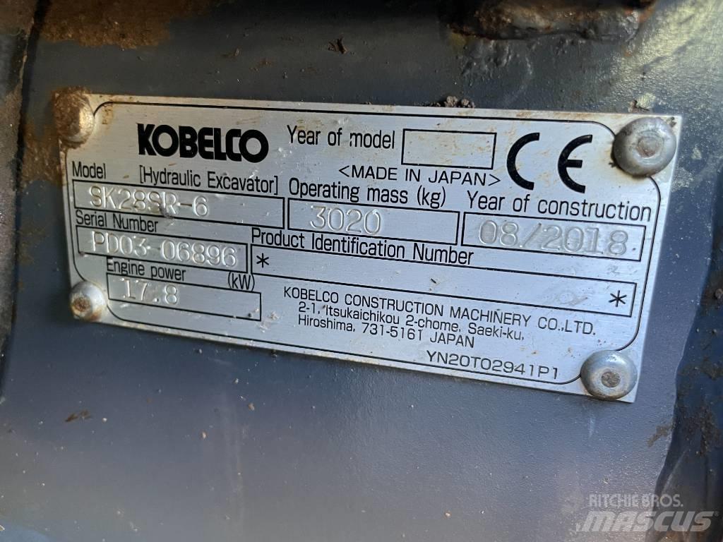Kobelco SK 28 SR Mini pelle < 7t