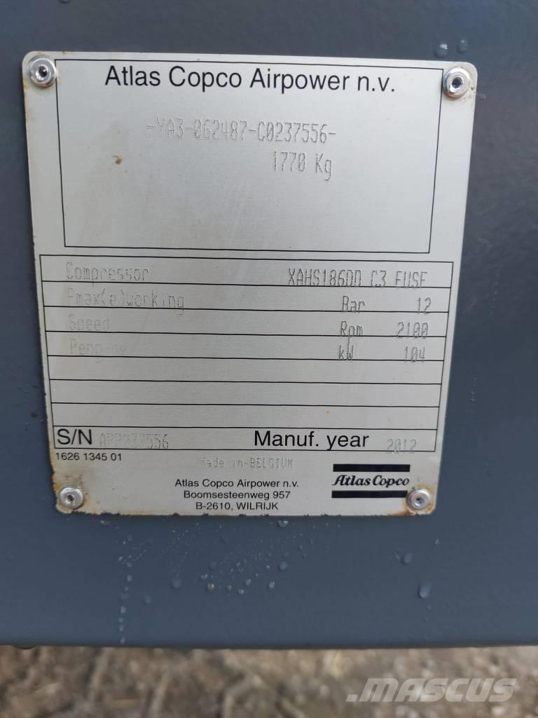 Atlas Copco XAHS186 Compresseur
