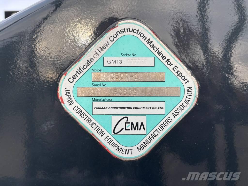 Yanmar C 50 R-5 Tombereau sur chenilles