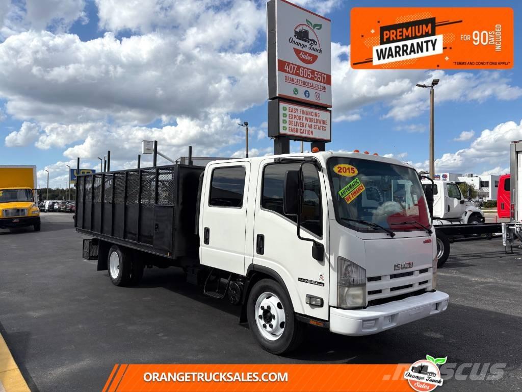 Isuzu NPR Camion plateau