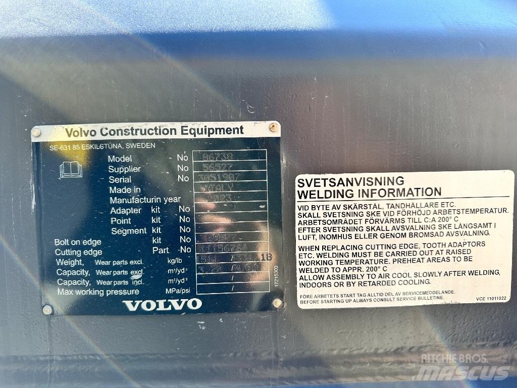Volvo L110H 2024 Chargeuse sur pneus