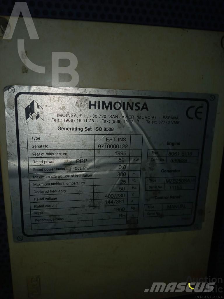 Himoinsa EST-INS Générateurs diesel