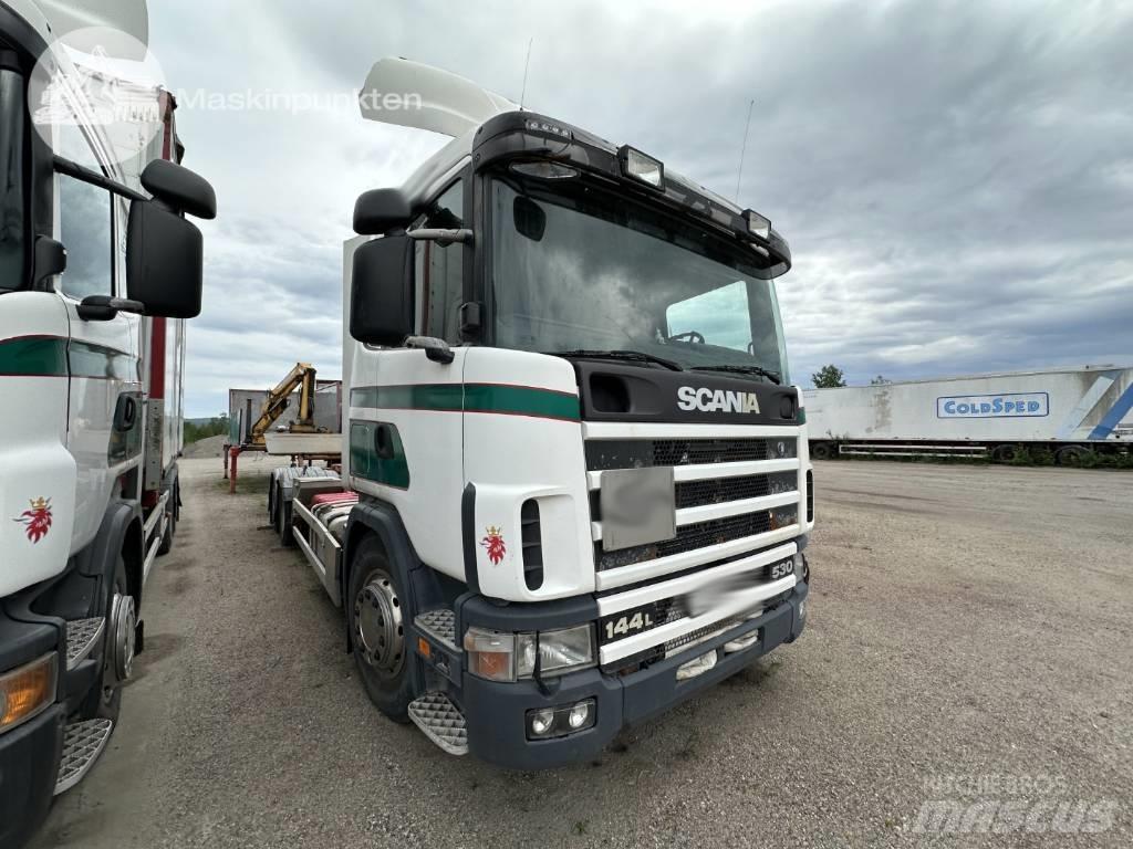 Scania R 124 LB Camion porte container