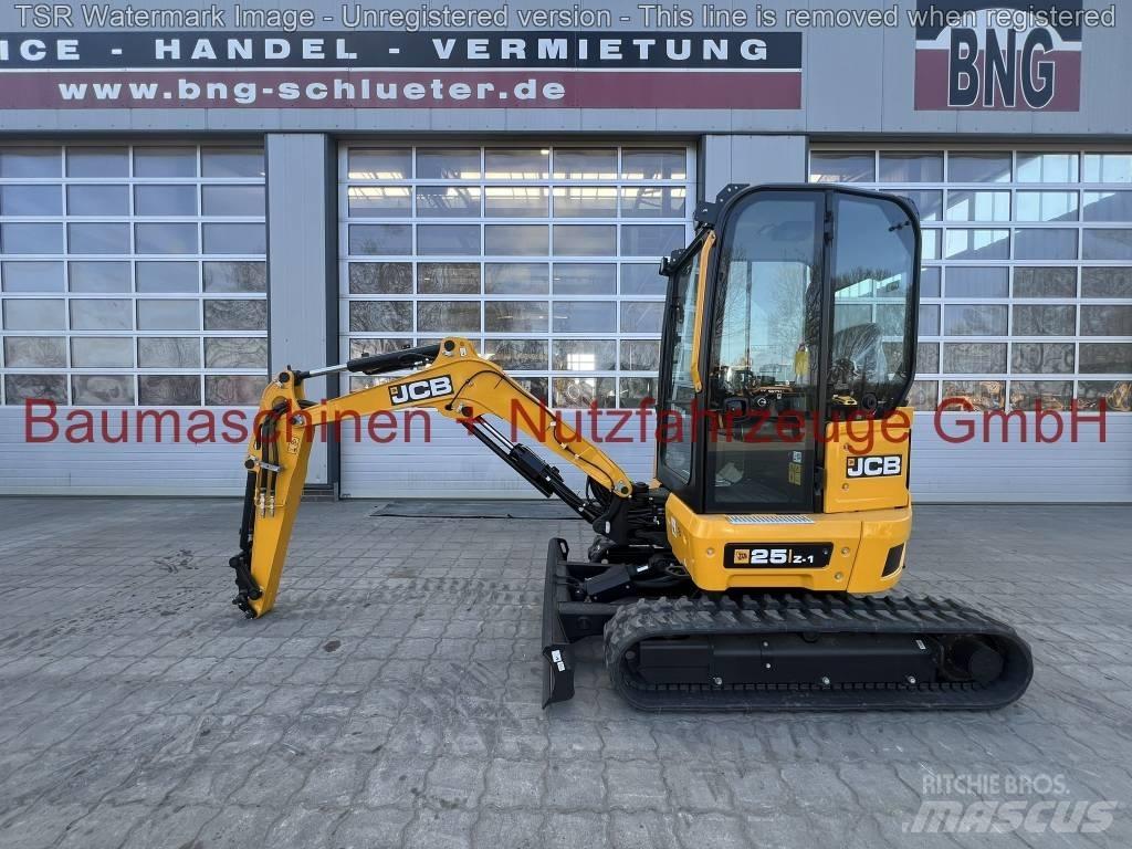JCB 25Z -werkneu- Mini pelle < 7t