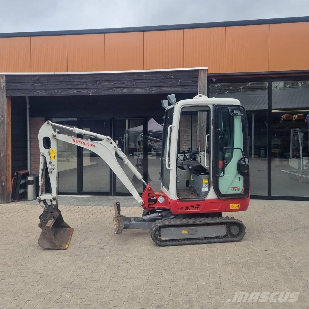 Takeuchi TB 216 Mini pelle < 7t