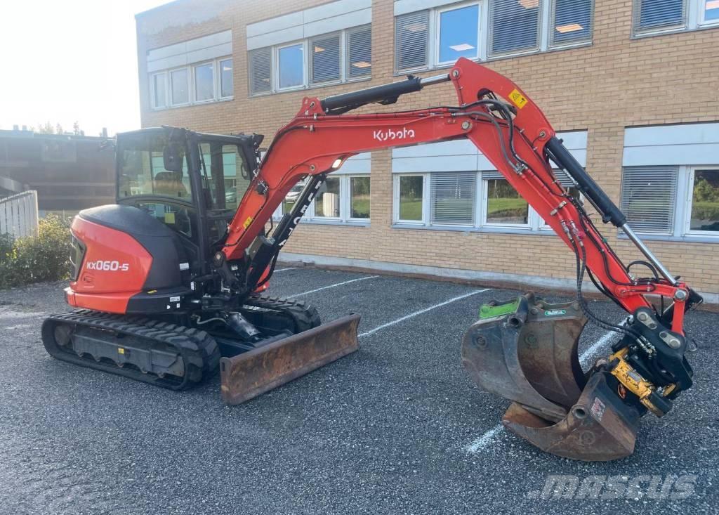 Kubota KX 060-5 Mini pelle < 7t
