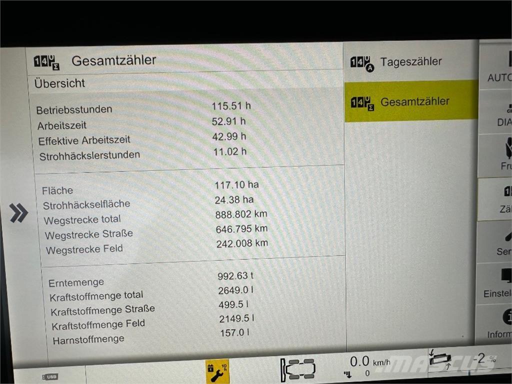 CLAAS Trion 660 Moissonneuse batteuse