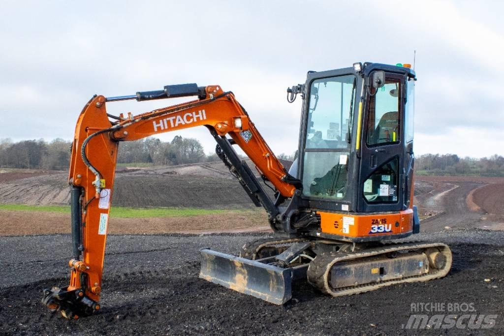 Hitachi ZX33U-6 Mini pelle < 7t