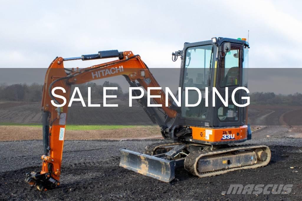 Hitachi ZX33U-6 Mini pelle < 7t