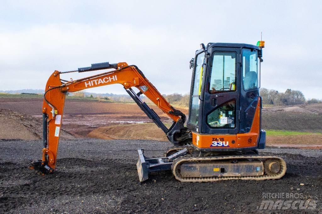 Hitachi ZX33U-6 Mini pelle < 7t