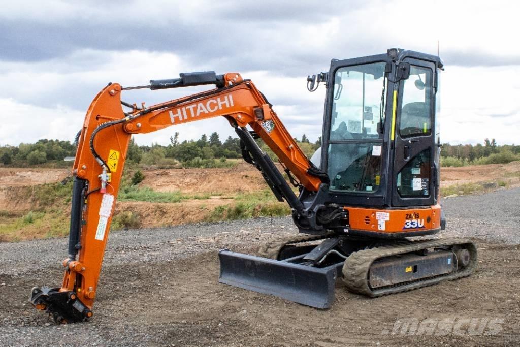 Hitachi ZX33U-6 Mini pelle < 7t
